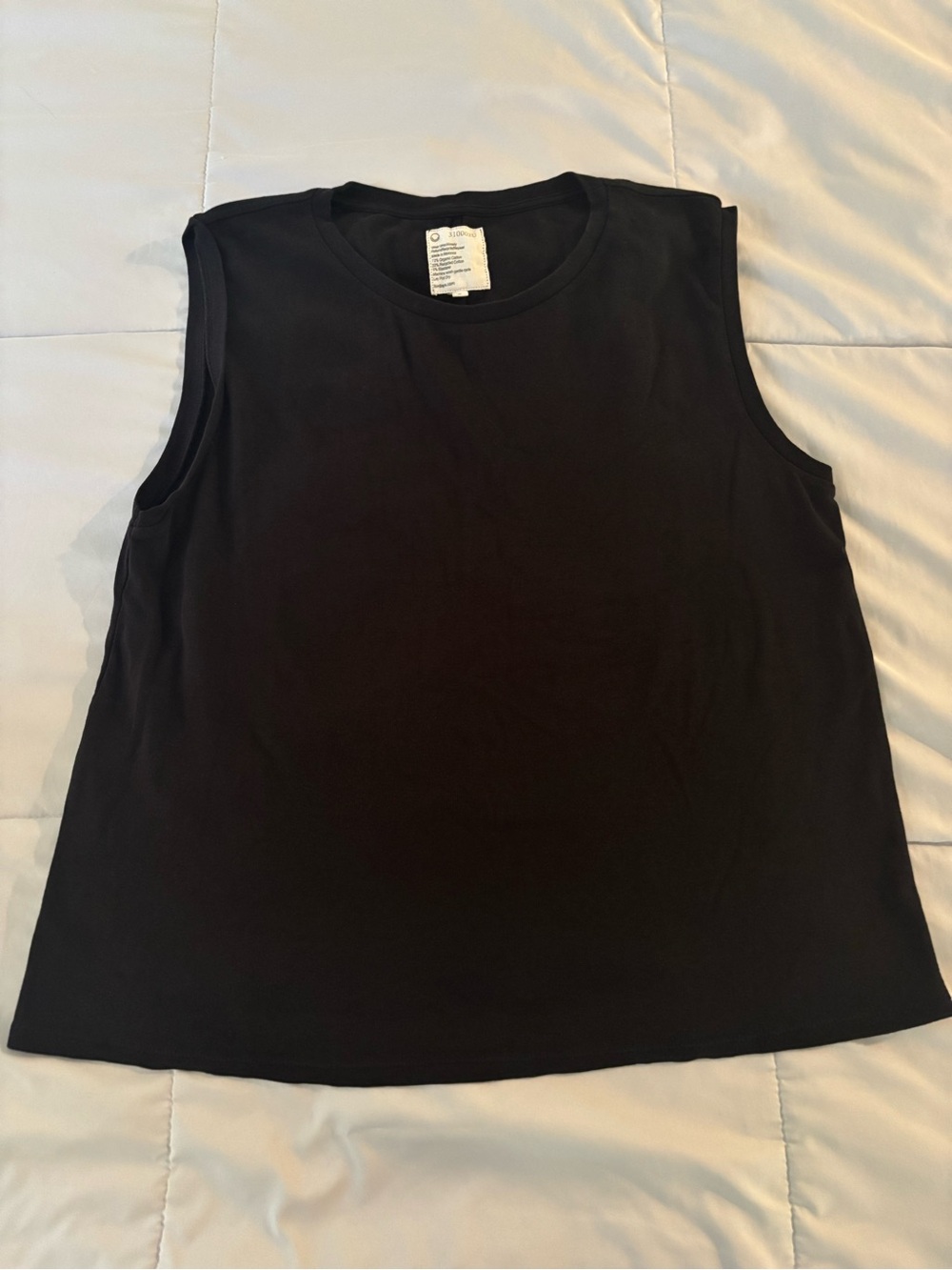 For Days Black Unisex Muscle Shirt Size Small